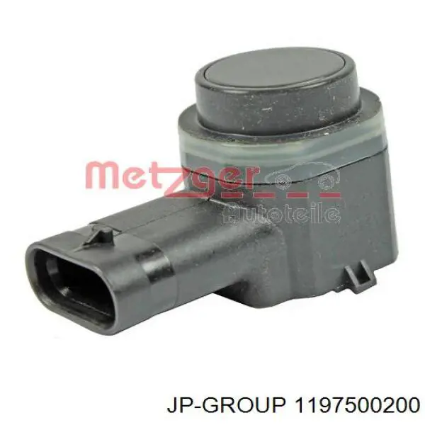 Compre 1197500200 JP Group Sensor de sinalização de estacionamento (sensor de estacionamento) dianteiro/traseiro central