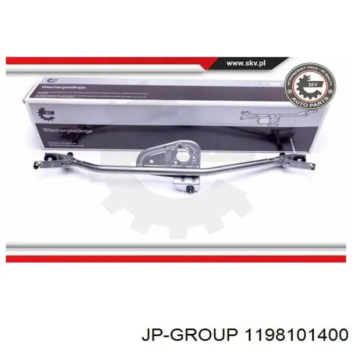 Compre 1198101400 JP Group Trapézio de limpador pára-brisas