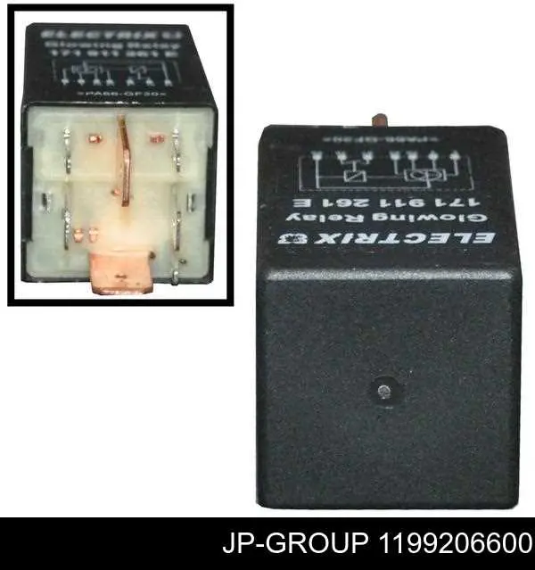 Relê das velas de incandescência JP Group 1199206600 preço, a partir de 35,74 USD