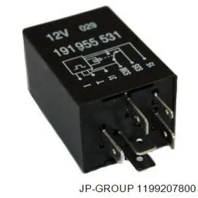 Compre 1199207800 JP Group Relê de controlo de limpador pára-brisas
