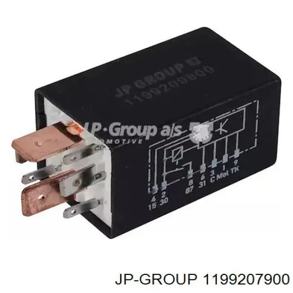 Compre 1199207900 JP Group Relê de bomba de gasolina elétrica