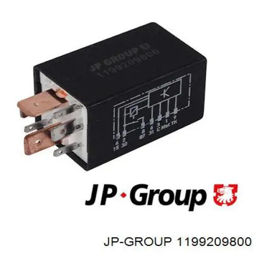 Relê de bomba de gasolina elétrica JP Group 1199209800 preço, a partir de 32,28 USD