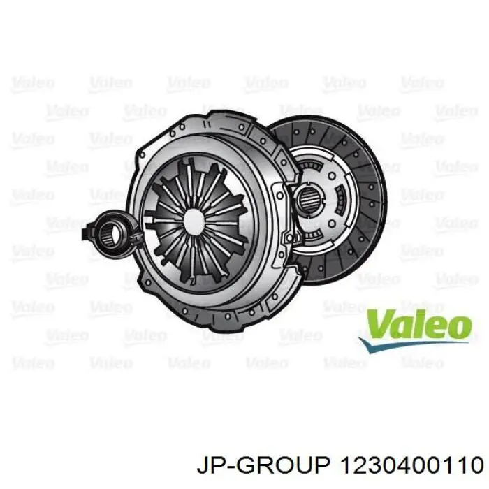Compre 1230400110 JP Group Kit de embraiagem (3 peças)