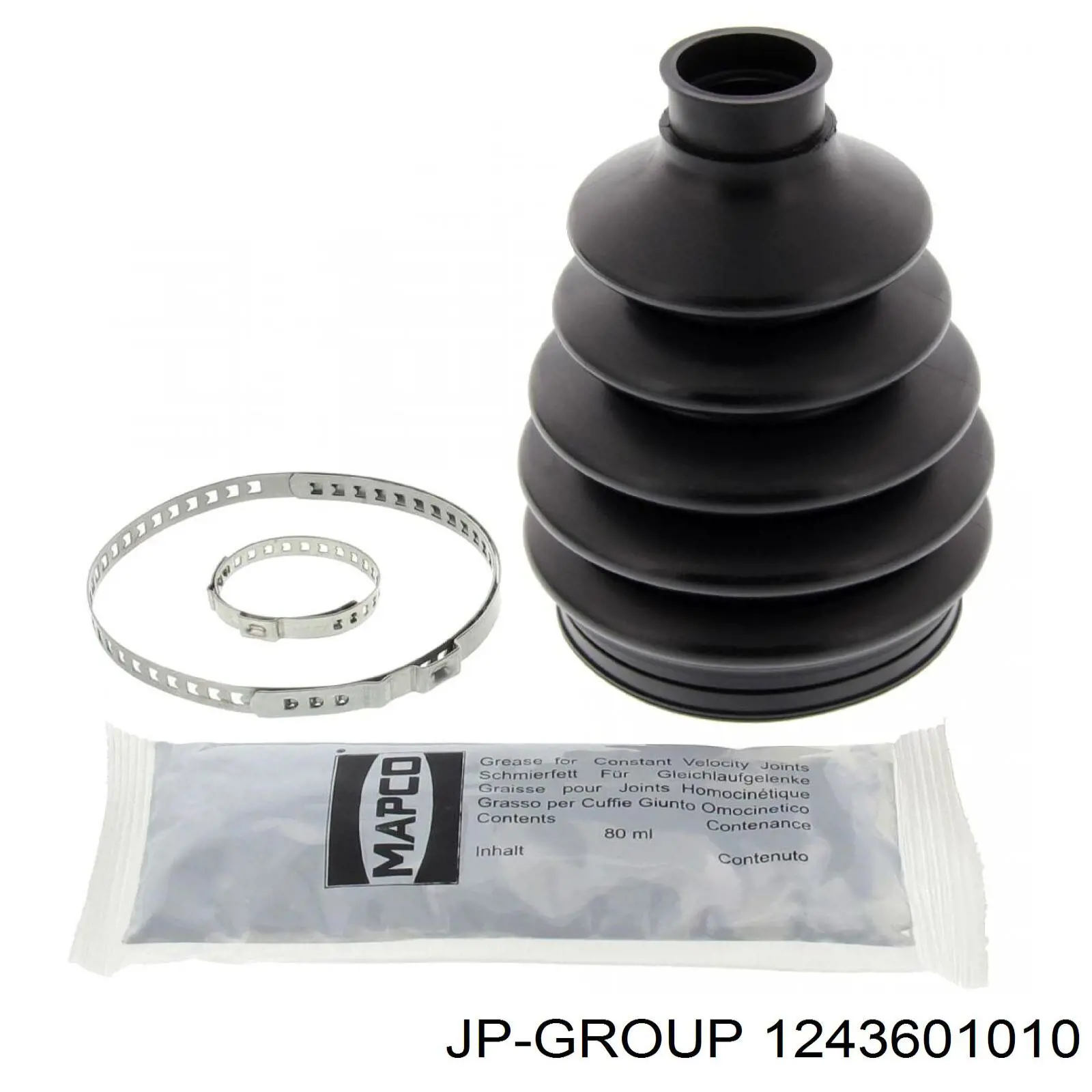 Bota de proteção externa de junta homocinética do semieixo dianteiro JP Group 1243601010 preço, a partir de 8,86 USD
