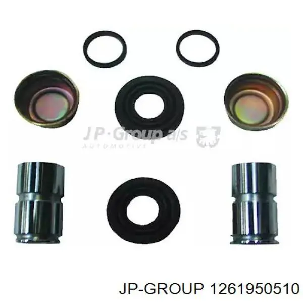 1261950510 JP Group Kit de reparação de suporte do freio dianteiro