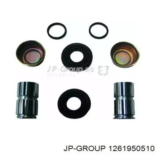 Kit de reparação de suporte do freio dianteiro JP Group 1261950510 preço, a partir de 26,14 USD