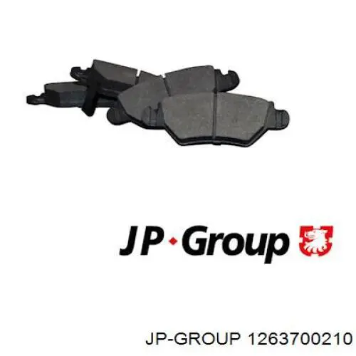 Sapatas do freio traseiras de disco JP Group 1263700210 preço, a partir de 23,80 USD