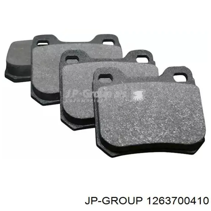 Sapatas do freio traseiras de disco JP Group 1263700410 preço, a partir de 19,04 USD