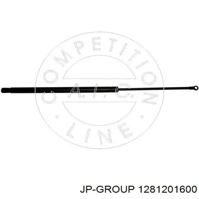 Compre 1281201600 JP Group Amortecedor de tampa de porta-malas (de 3ª/5ª porta traseira)