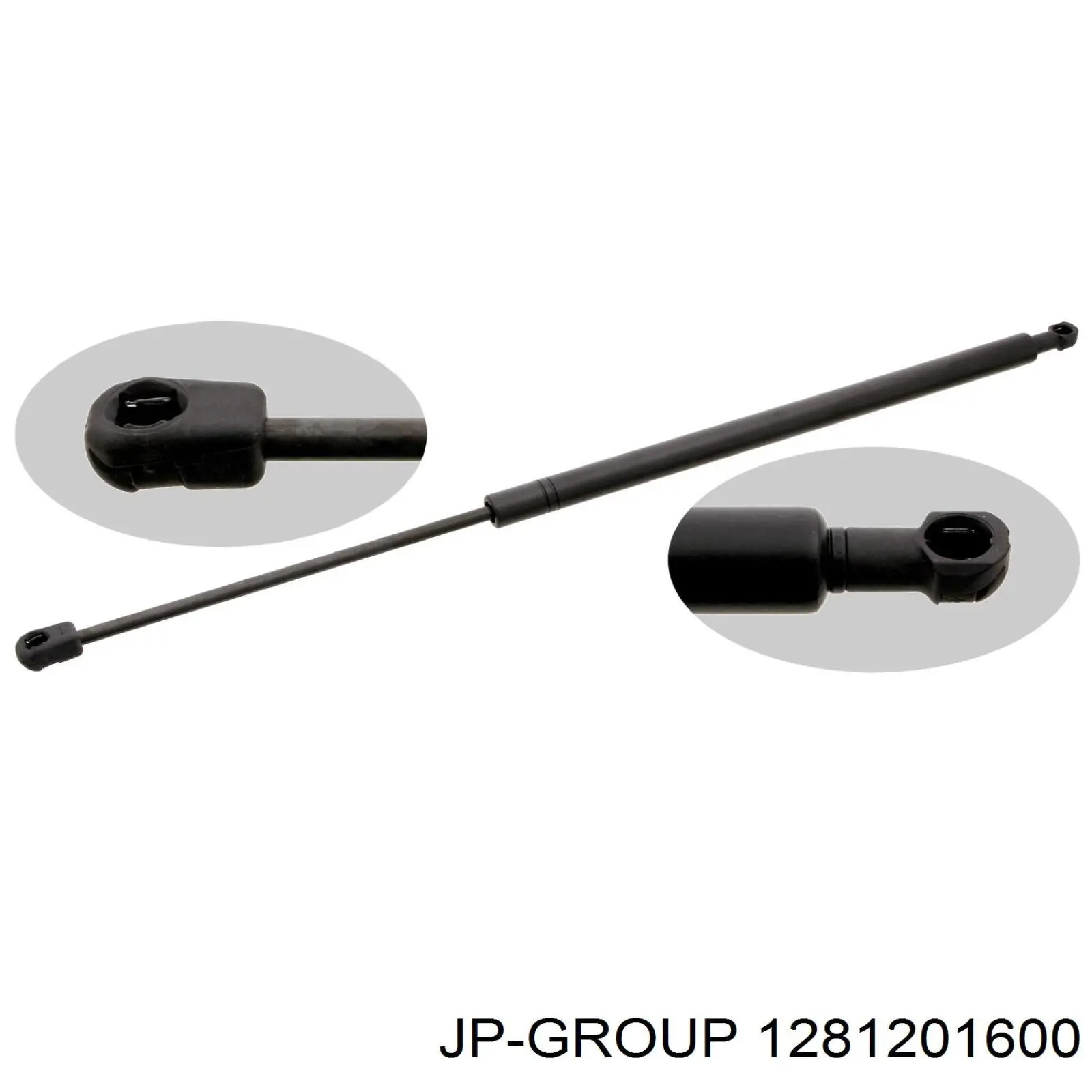 Amortecedor de tampa de porta-malas (de 3ª/5ª porta traseira) JP Group 1281201600 preço, a partir de 13,32 USD