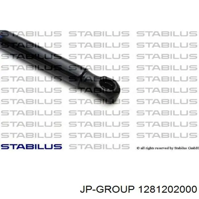 Compre 1281202000 JP Group Amortecedor de tampa de porta-malas (de 3ª/5ª porta traseira)