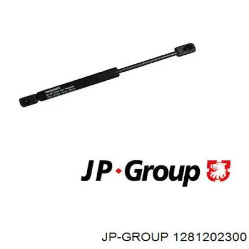 Amortecedor de tampa de porta-malas (de 3ª/5ª porta traseira) JP Group 1281202300 preço, a partir de 15,53 USD
