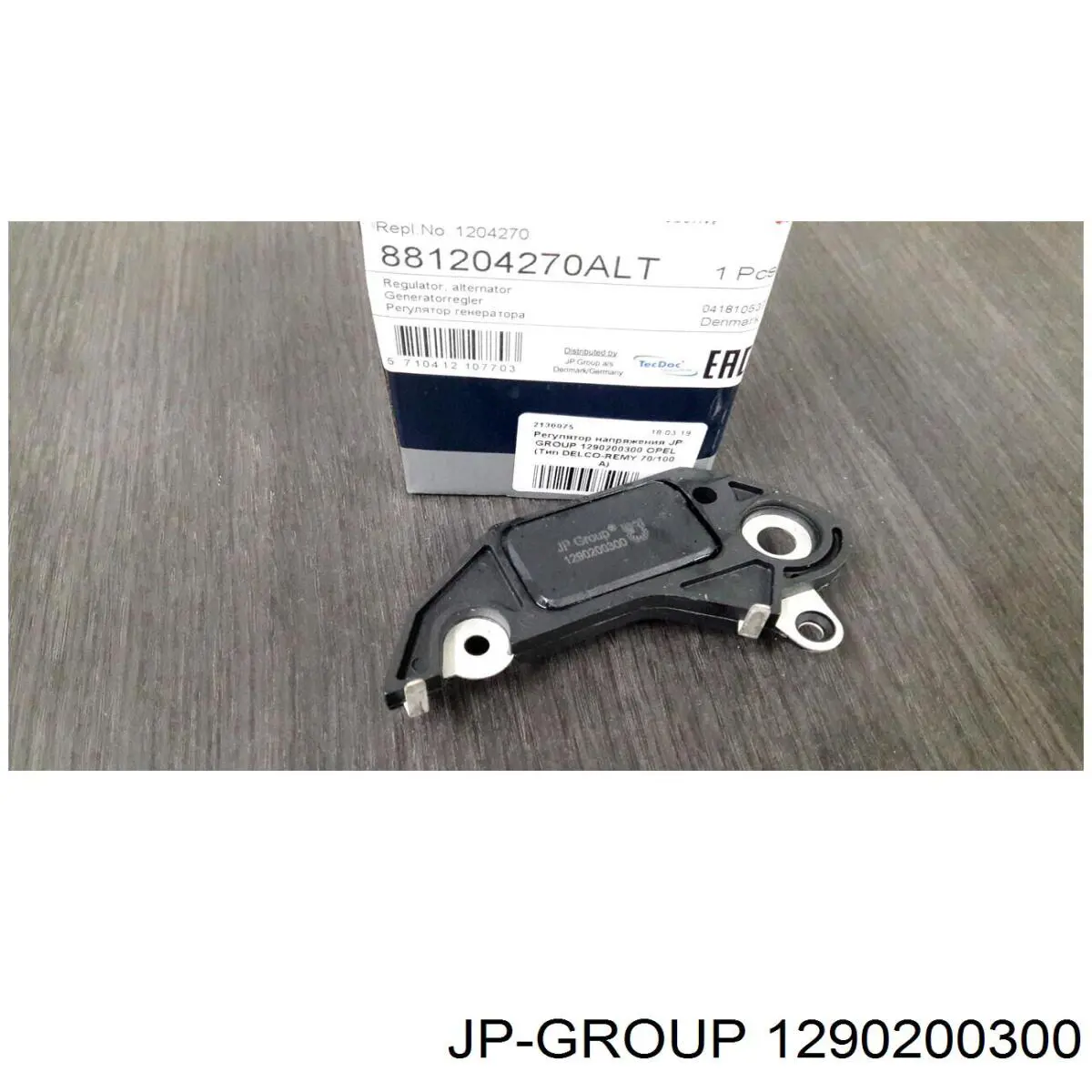 Compre 1290200300 JP Group Relê-regulador do gerador (relê de carregamento)