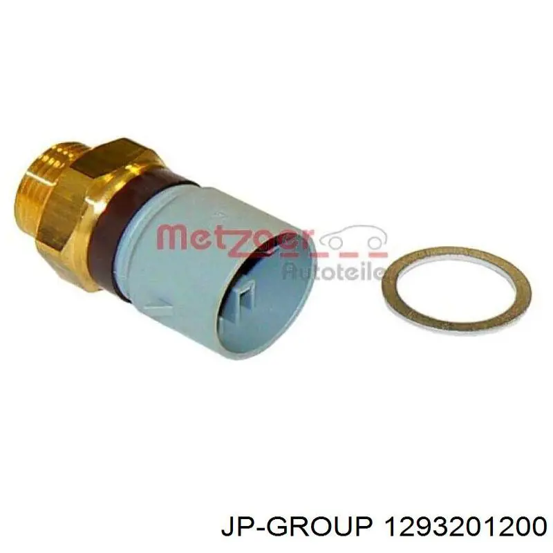 Sensor de temperatura do fluido de esfriamento (de ativação de ventilador do radiador) JP Group 1293201200 preço, a partir de 17,91 USD