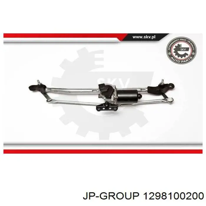 Trapézio de limpador pára-brisas JP Group 1298100200 preço, a partir de 52,87 USD