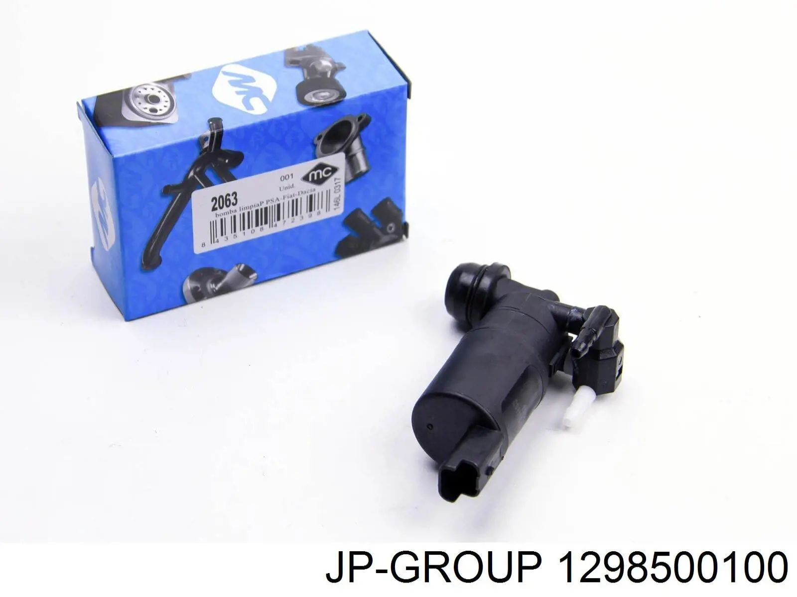 Compre 1298500100 JP Group Bomba de motor de fluido para lavador de vidro dianteiro