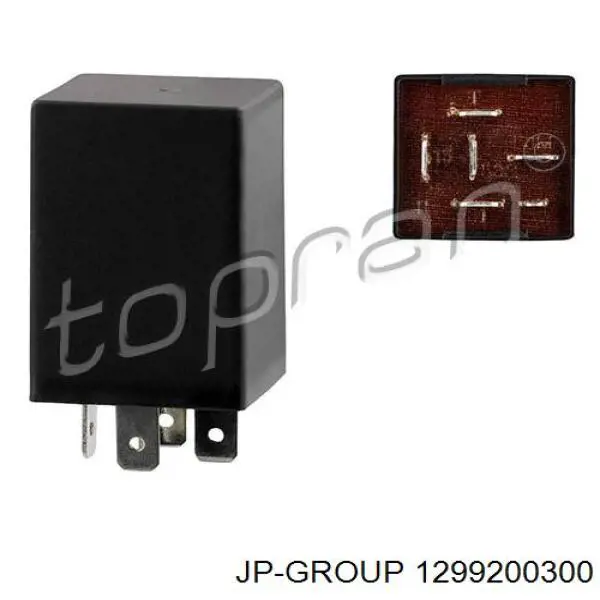Compre 1299200300 JP Group Relê de controlo de limpador pára-brisas