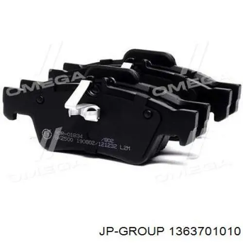 Sapatas do freio traseiras de disco JP Group 1363701010 preço, a partir de 28,34 USD