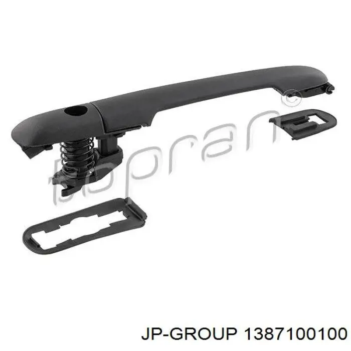 Maçaneta externa da porta dianteira JP Group 1387100100 preço, a partir de 26,31 USD