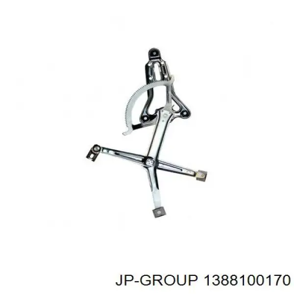 Mecanismo de acionamento de vidro da porta dianteira esquerda JP Group 1388100170 preço, a partir de 47,02 USD