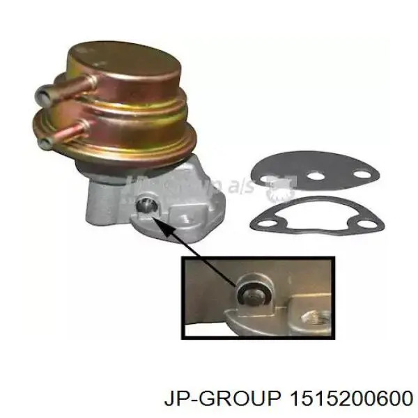 Compre 1515200600 JP Group Elemento de turbina da bomba de combustível