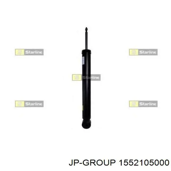 1552105000 JP Group Amortecedor traseiro