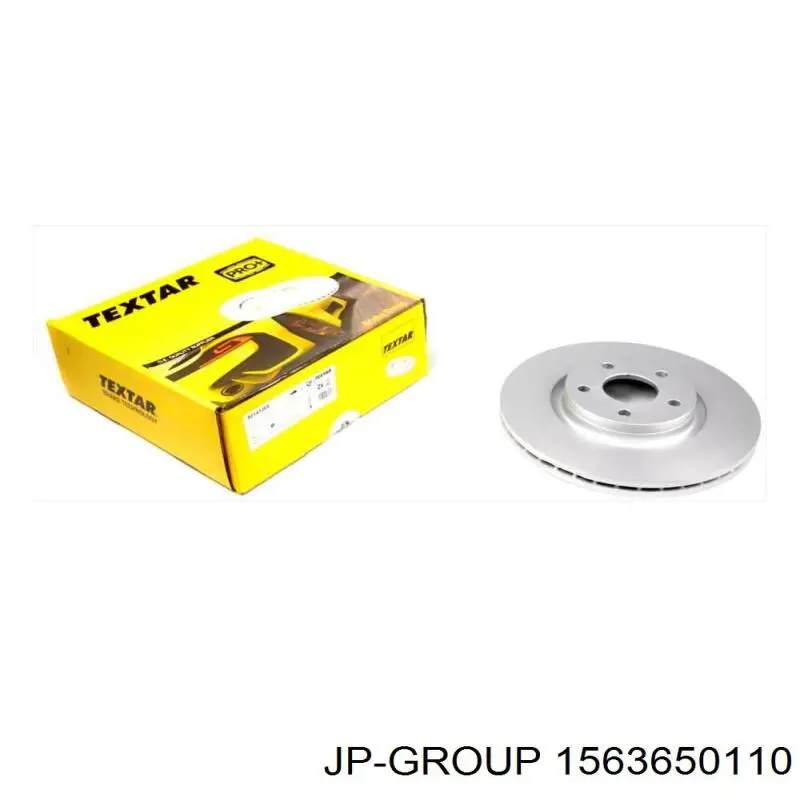 1563650110 JP Group Kit de reparação dos freios dianteiros