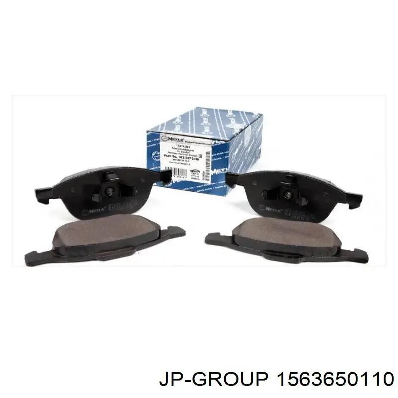 Kit de reparação dos freios dianteiros JP Group 1563650110 preço, a partir de 5,00 USD