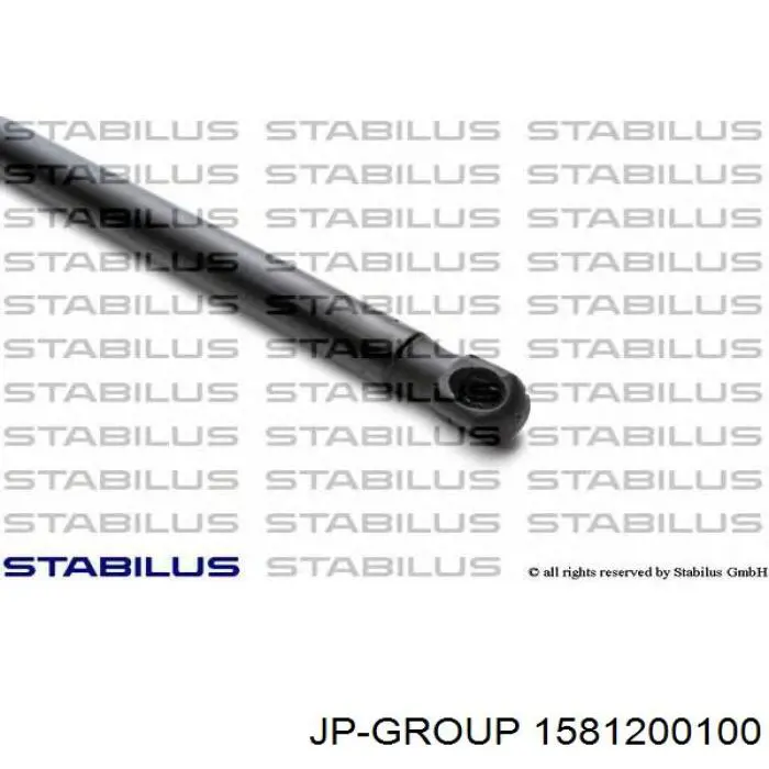Amortecedor de tampa de porta-malas (de 3ª/5ª porta traseira) JP Group 1581200100 preço, a partir de 16,27 USD