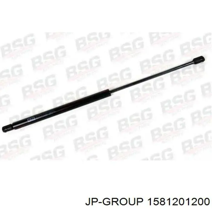 Amortecedor de tampa de porta-malas (de 3ª/5ª porta traseira) JP Group 1581201200 preço, a partir de 23,76 USD