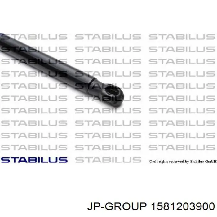 Amortecedor de tampa de porta-malas (de 3ª/5ª porta traseira) JP Group 1581203900 preço, a partir de 14,64 USD