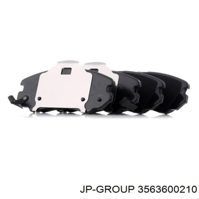 Compre 3563600210 JP Group Sapatas do freio dianteiras de disco