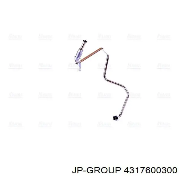 Tubo (mangueira) de fornecimento de óleo de turbina JP Group 4317600300 preço, a partir de 32,46 USD