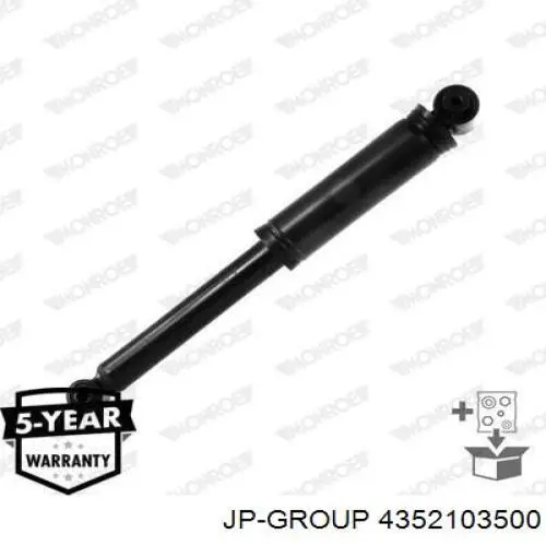 4352103500 JP Group Amortecedor traseiro