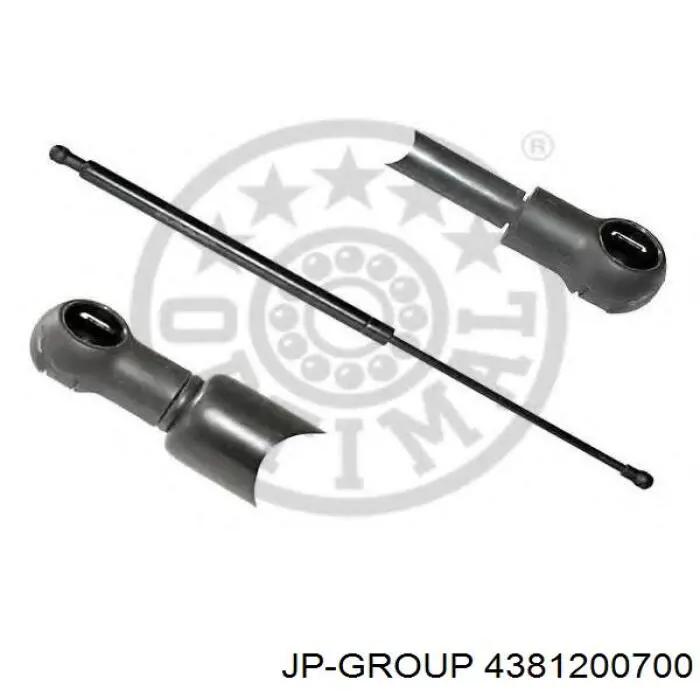 Compre 4381200700 JP Group Amortecedor de tampa de porta-malas (de 3ª/5ª porta traseira)