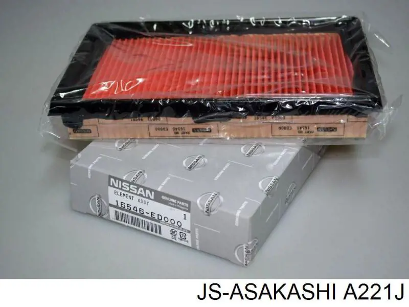 Filtro de ar A221J JS Asakashi
