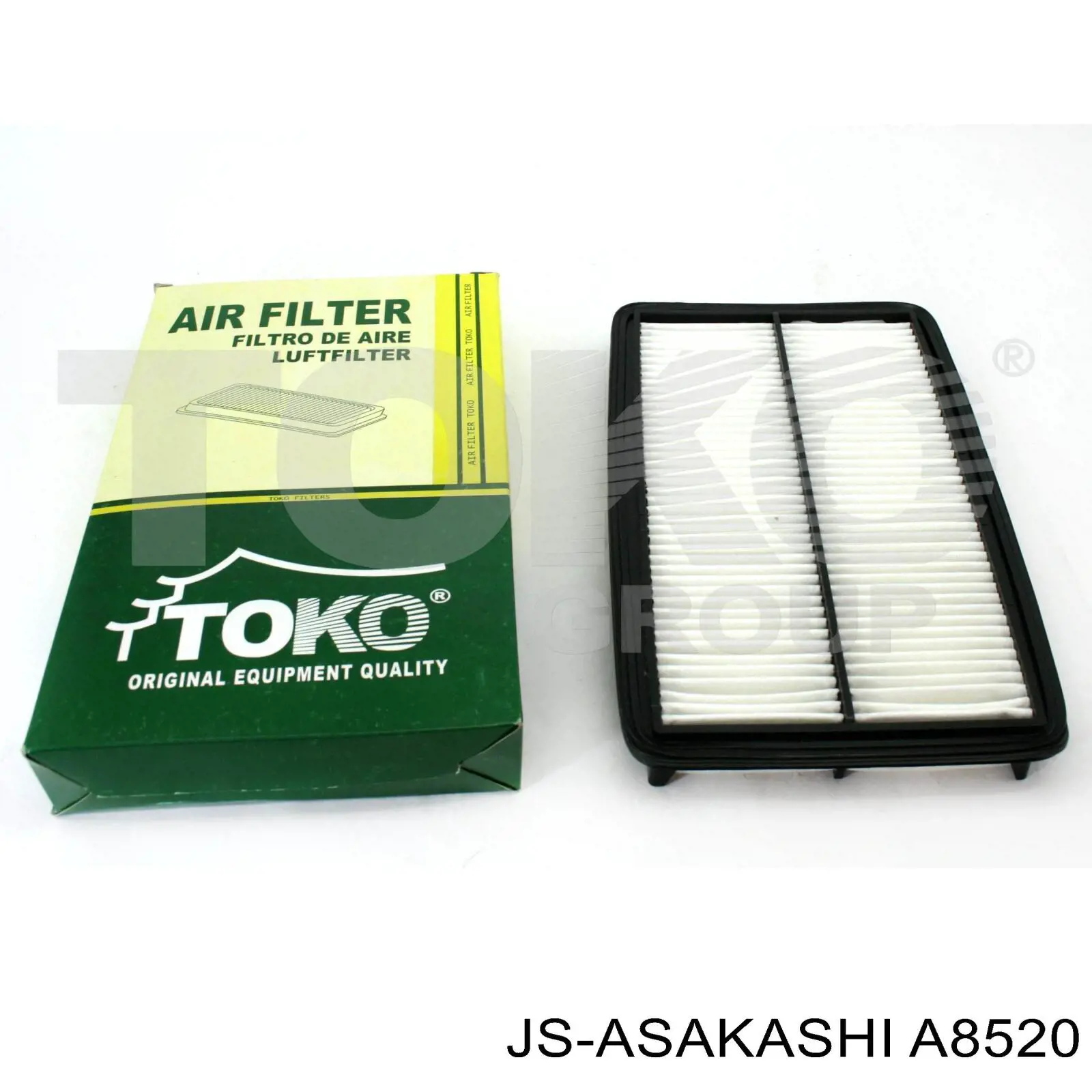 Filtro de ar JS Asakashi A8520 preço, a partir de 9,95 USD
