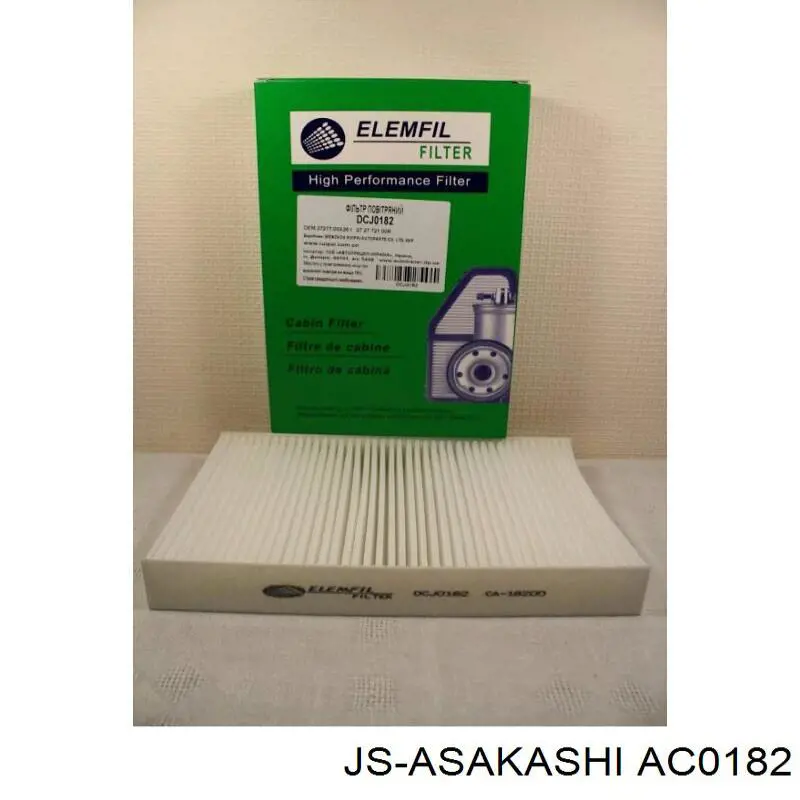AC0182 JS Asakashi Filtro de salão