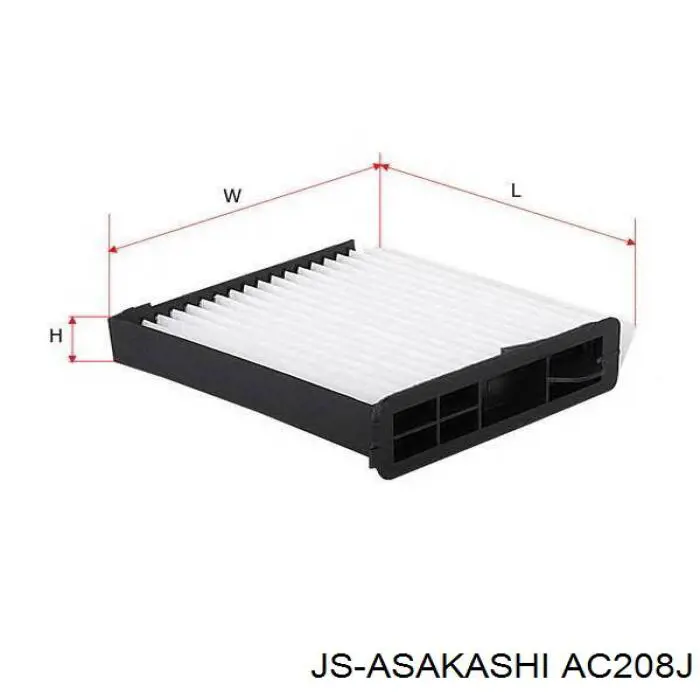 AC208J JS Asakashi Filtro de salão