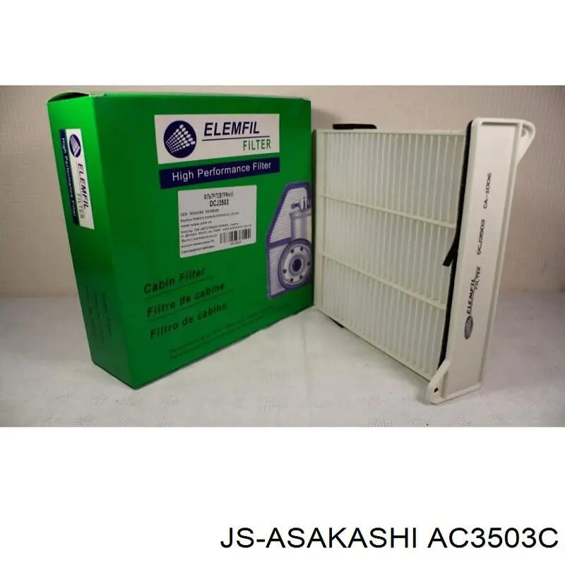 Filtro de salão JS Asakashi AC3503C