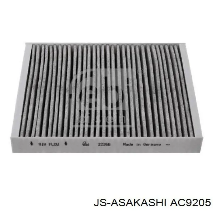 Filtro de salão JS Asakashi AC9205 preço, a partir de 9,10 USD