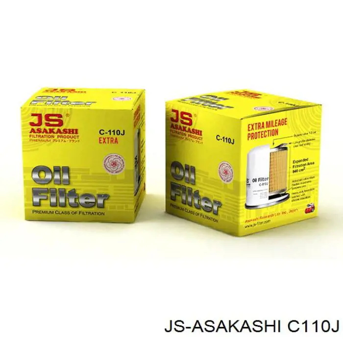 Filtro de óleo JS Asakashi C110J preço, a partir de 4,11 USD