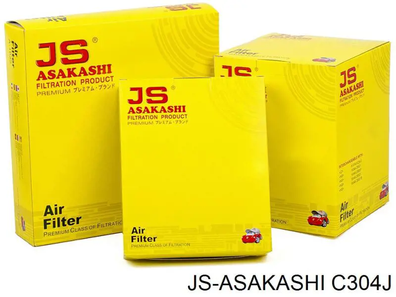C304J JS Asakashi Filtro de óleo