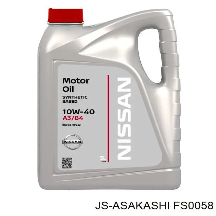 FS0058 JS Asakashi Filtro de combustível