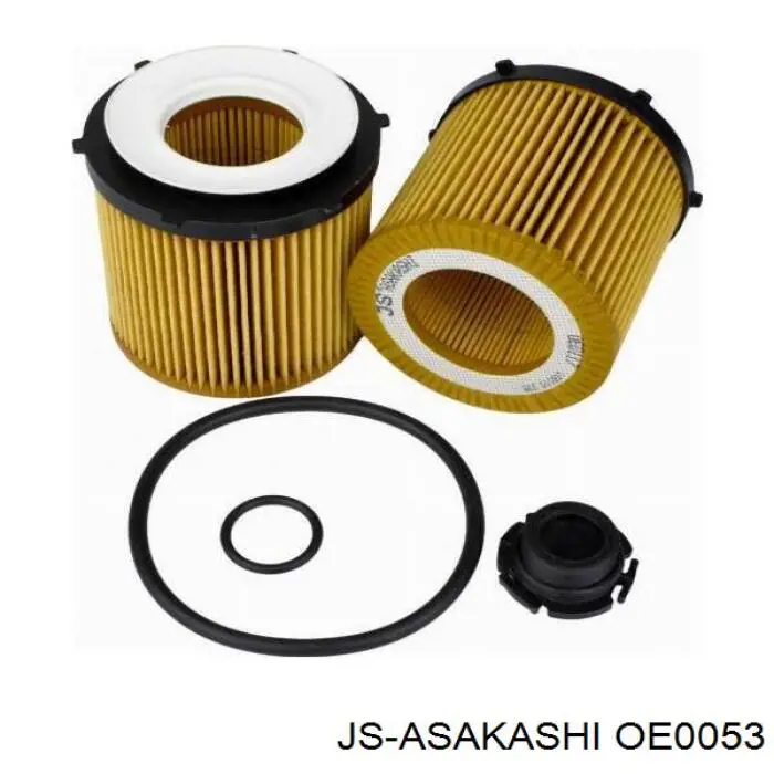 Filtro de óleo OE0053 JS Asakashi