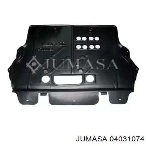 7104AH Peugeot/Citroen Proteção de motor, de panela (da seção de motor)