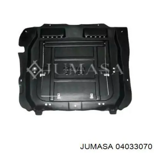 13110216 Opel Proteção de motor dianteira