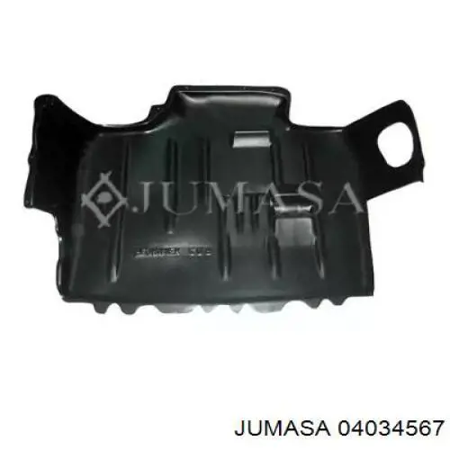 6K0825237B VAG Proteção de motor dianteira