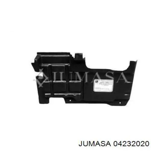 A2025241030 Mercedes Proteção de motor, de panela (da seção de motor)