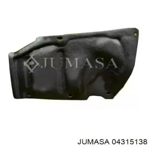 151415 Rezaw-plast Proteção de motor esquerdo